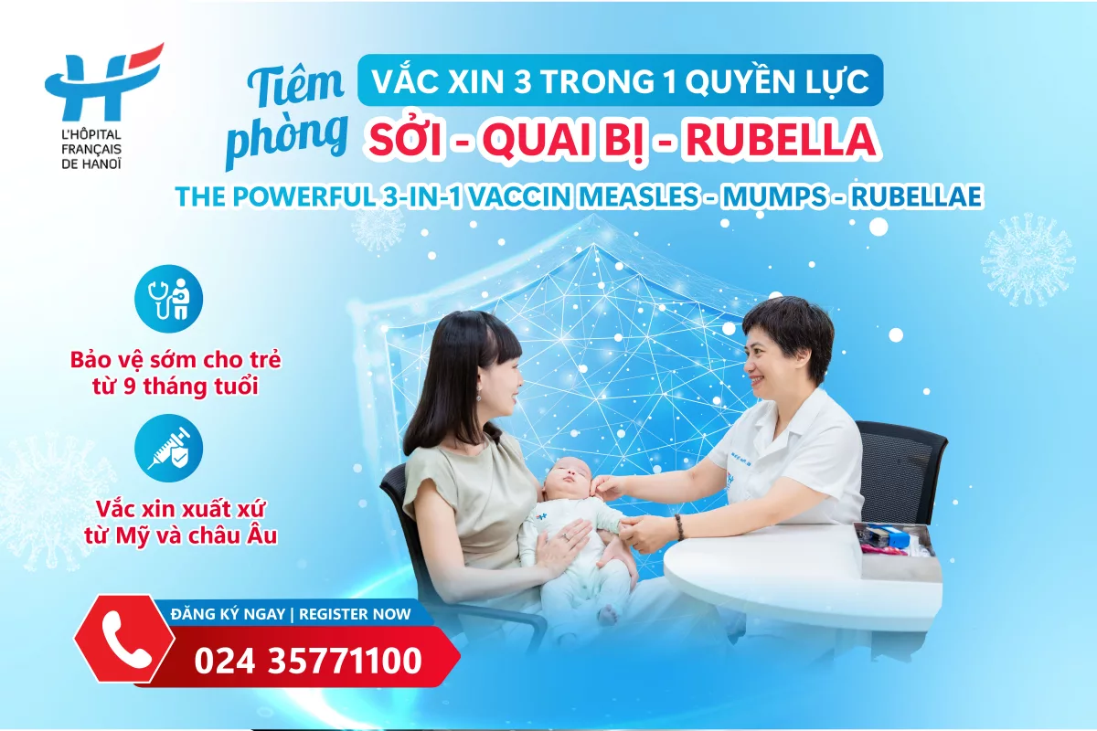 CHỦ ĐỘNG TIÊM NGỪA BỆNH SỞI, QUAI BỊ, RUBELLA Ở TRẺ EM - PHÒNG NGỪA BIẾN CHỨNG NGUY HIỂM